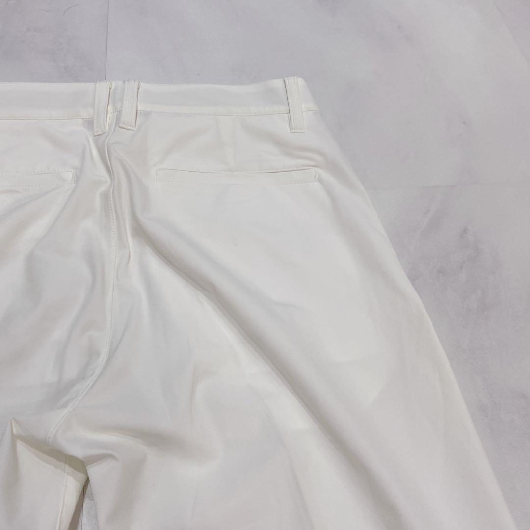 フェアリーパウダー ゴルフパンツ 白 30 M ストレッチ 極美品
