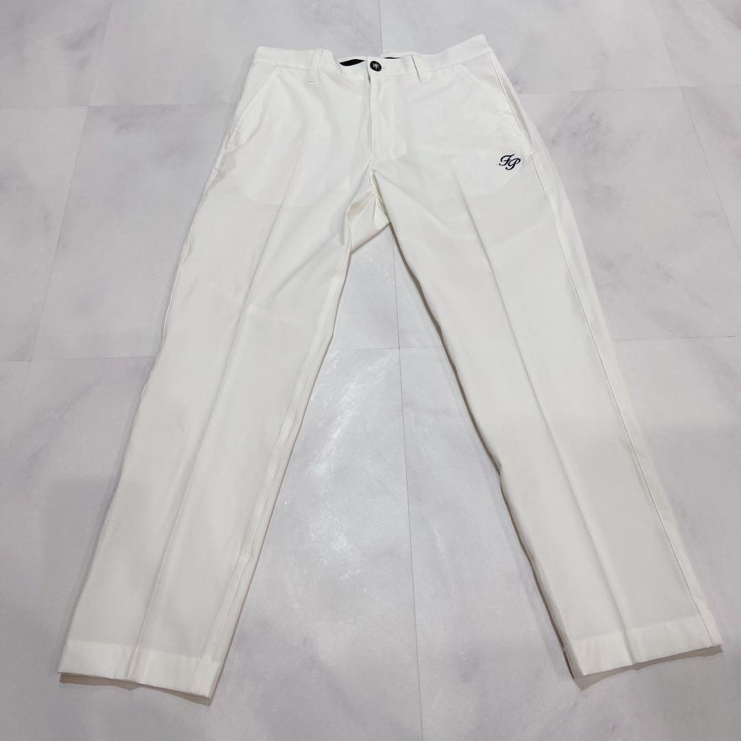 フェアリーパウダー ゴルフパンツ 白 30 M ストレッチ 極美品