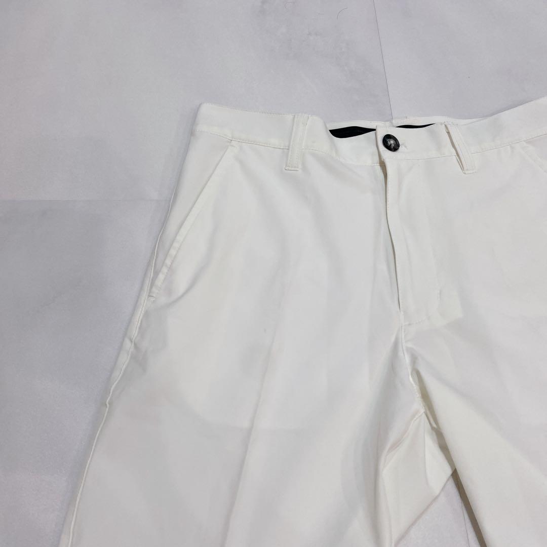 フェアリーパウダー ゴルフパンツ 白 30 M ストレッチ 極美品