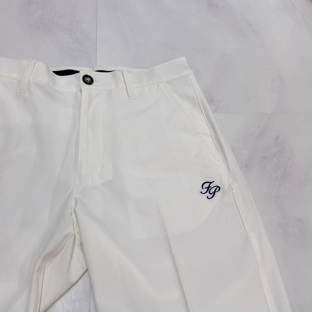 フェアリーパウダー ゴルフパンツ 白 30 M ストレッチ 極美品