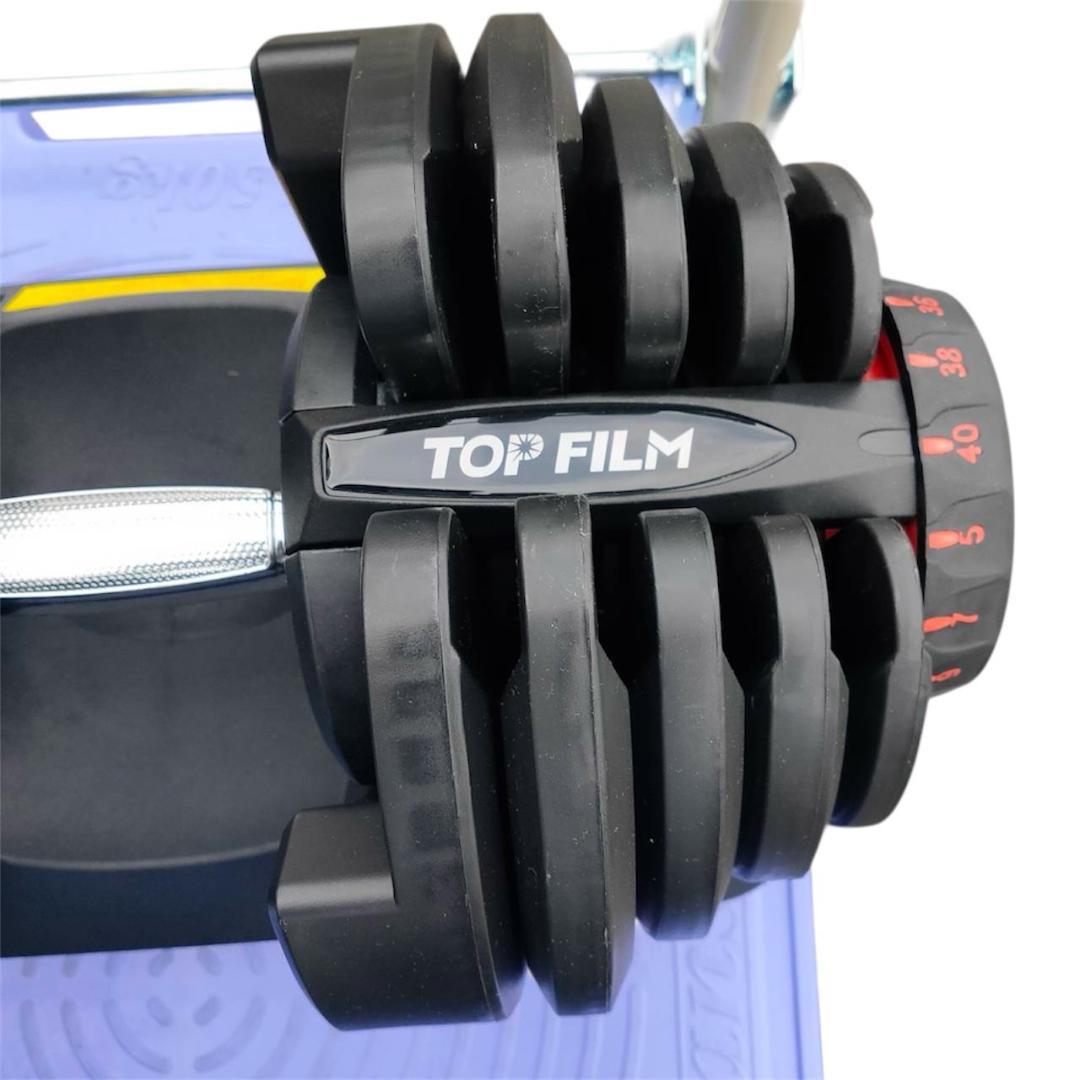 ②TOPFILM 可変式ダンベル40kg 17段階 トレーニング