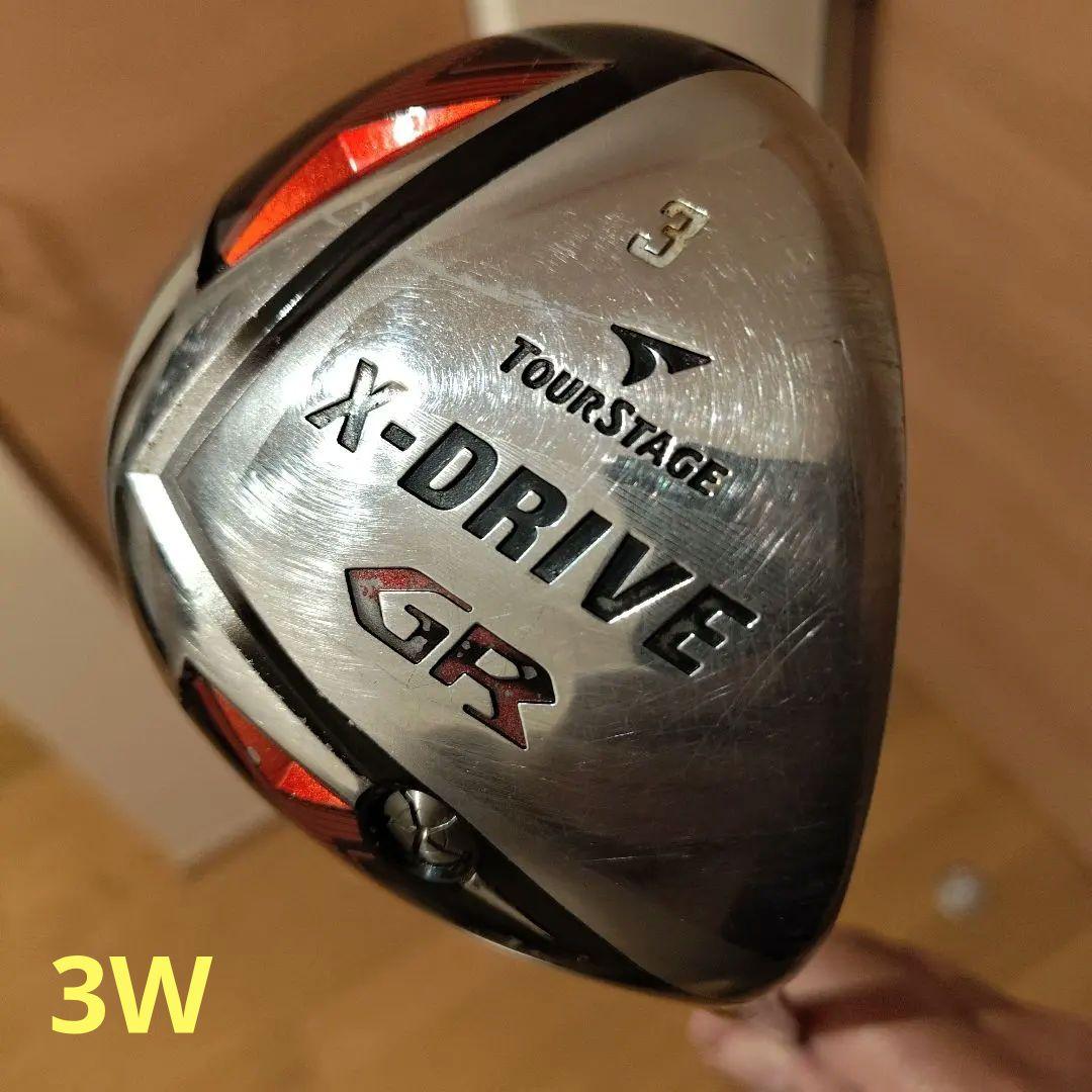 TourStage X-Drive GR フェアウェイセット（3W 5W 7W）