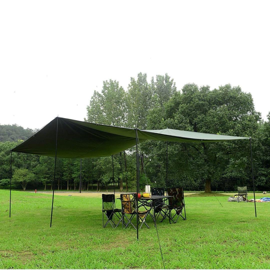Wind Tour タープ サンシェード 177×177インチ ブルー