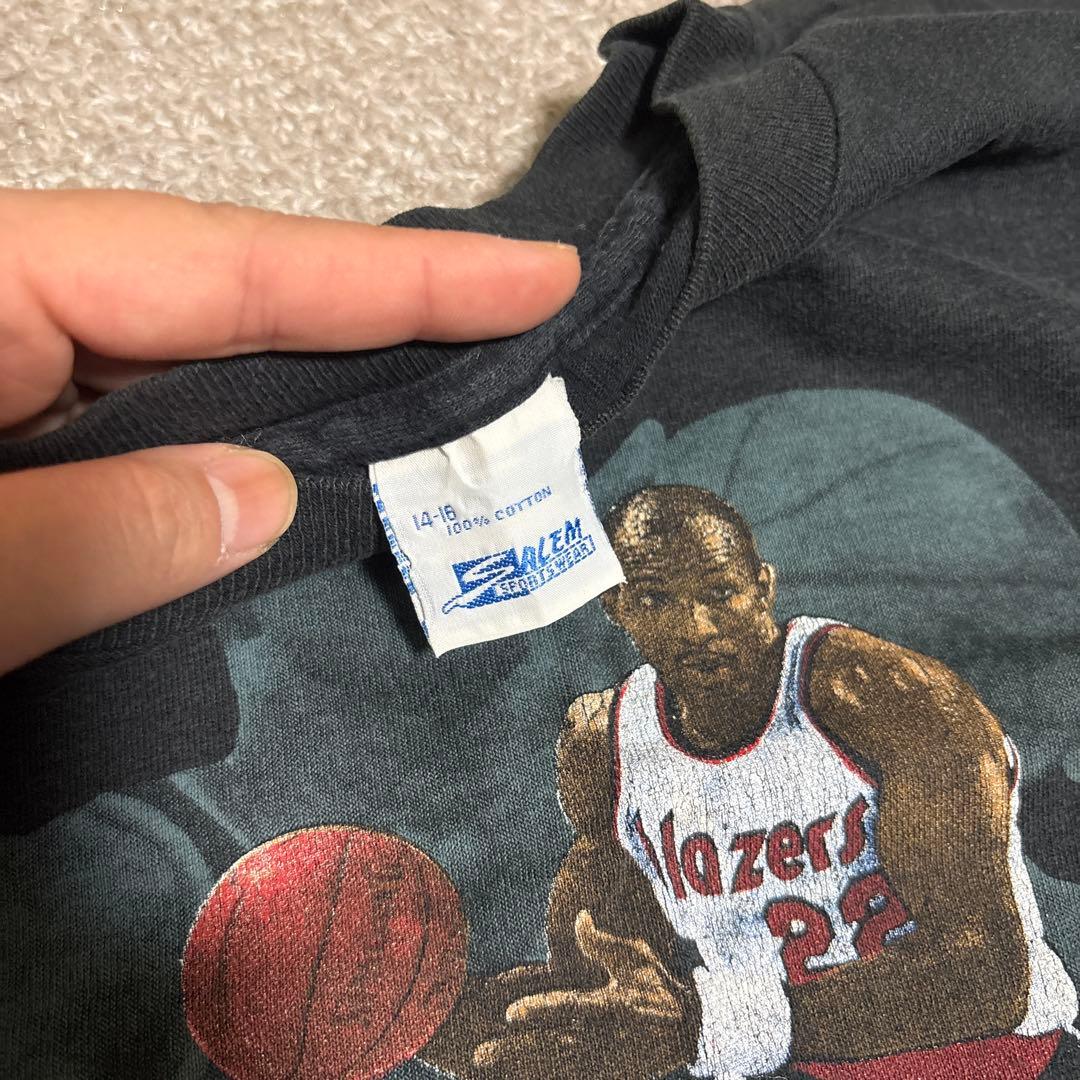 90s ヴィンテージ　NBA tシャツ 古着　ブレイザーズ　希少