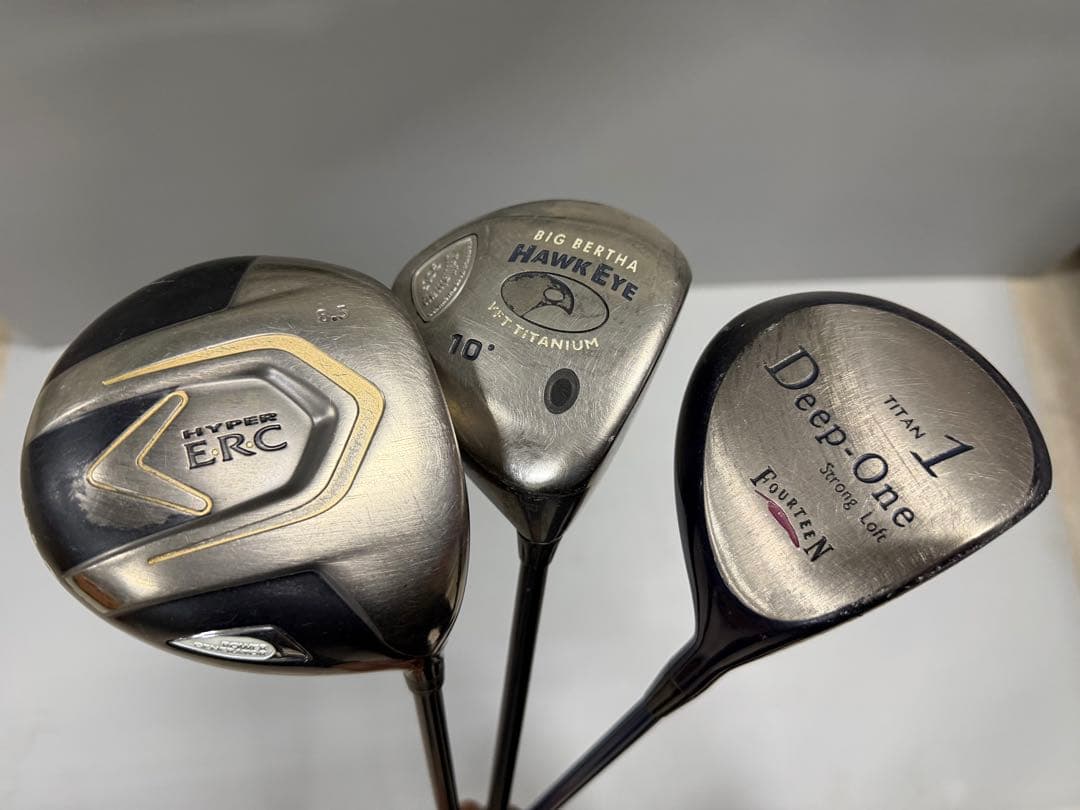 TaylorMade キャディバッグ　ドライバー　4本セット