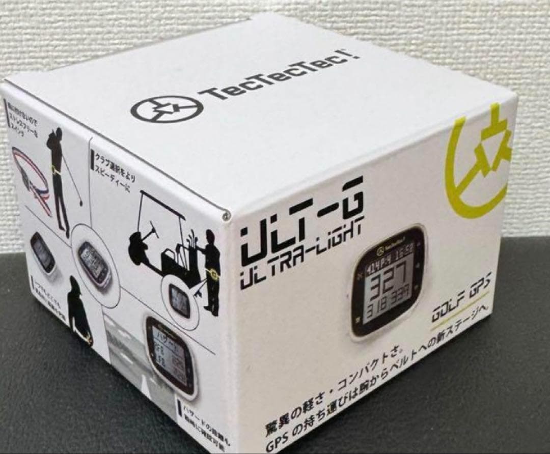 新品　テックテックテック ゴルフGPS距離計 ULT-G Ultra Light