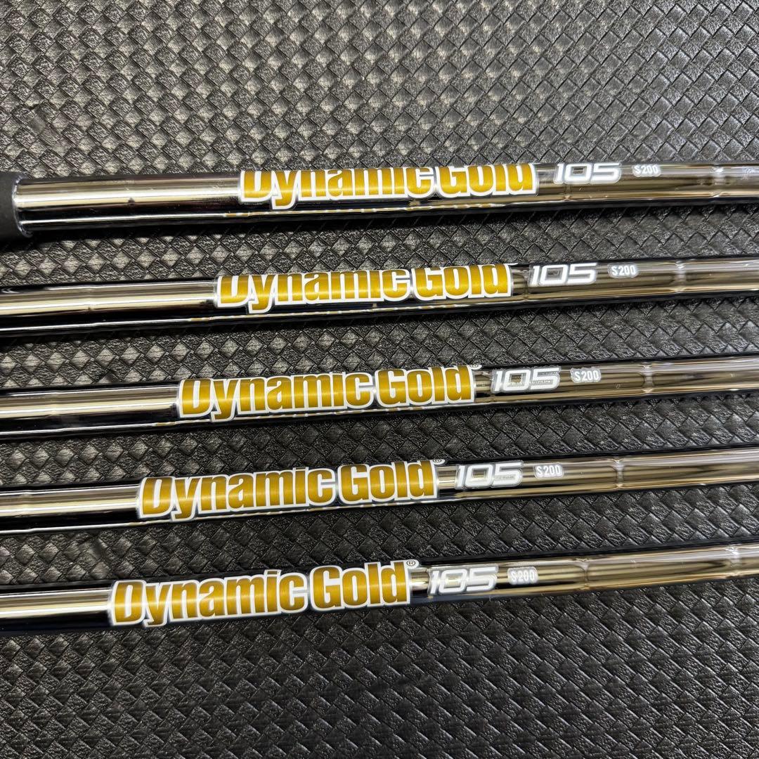 MOZ TYPE F-01アイアン DG105 S200 6-PW 5本セット