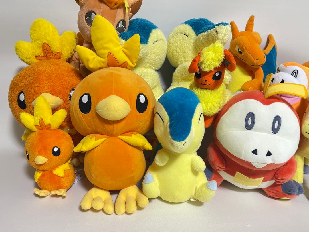 ポケモンほのおタイプぬいぐるみまとめ売り