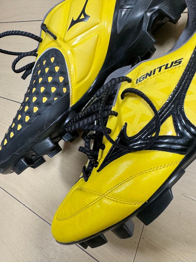 Mizuno Ignitus イエロー/ブラック スパイクシューズ　27cm