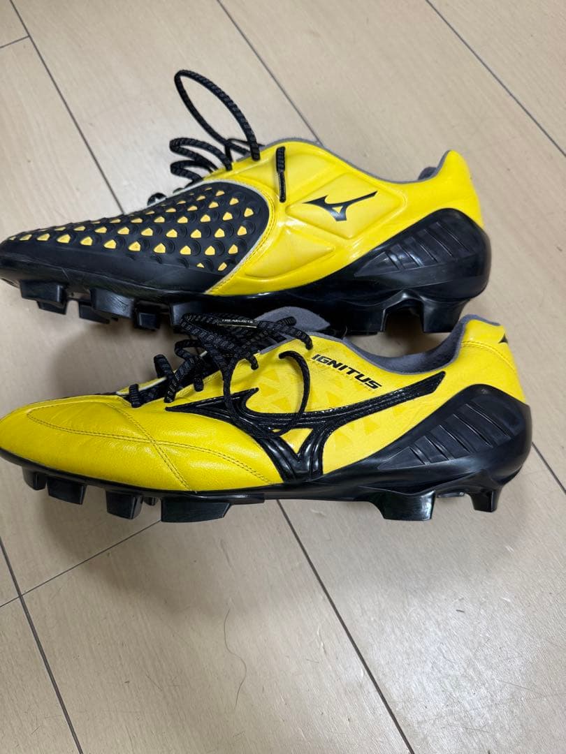 Mizuno Ignitus イエロー/ブラック スパイクシューズ　27cm