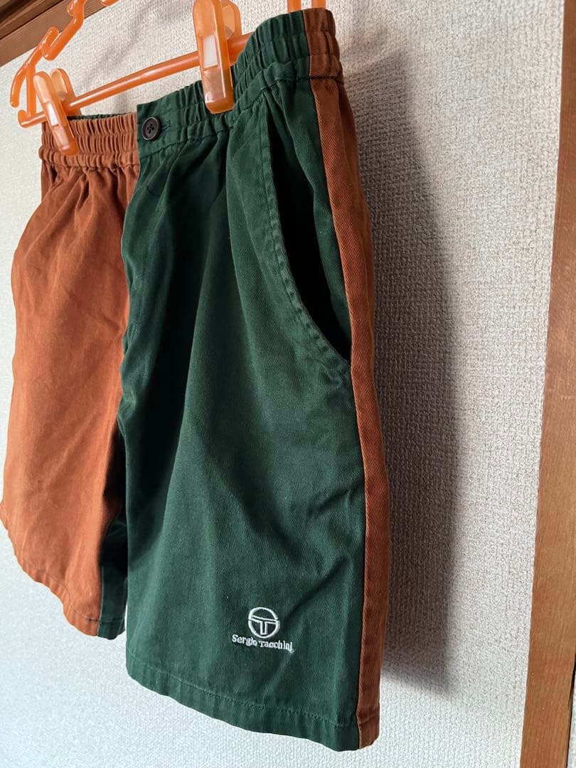 アフターテニスに　Sergio Tacchiniハーフパンツとハットのセット売り
