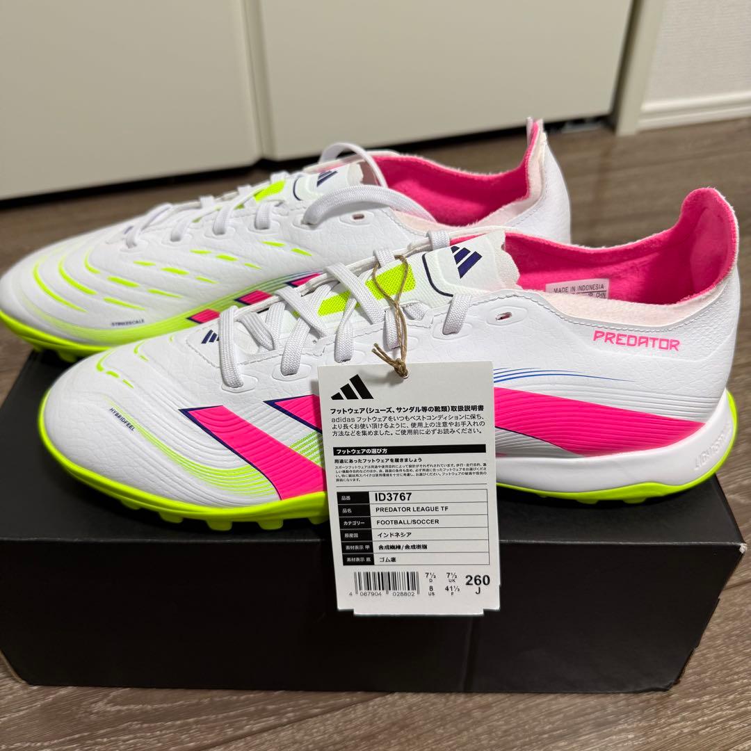 新品 adidas アディダス PREDATOR プレデターリーグTF 26cm