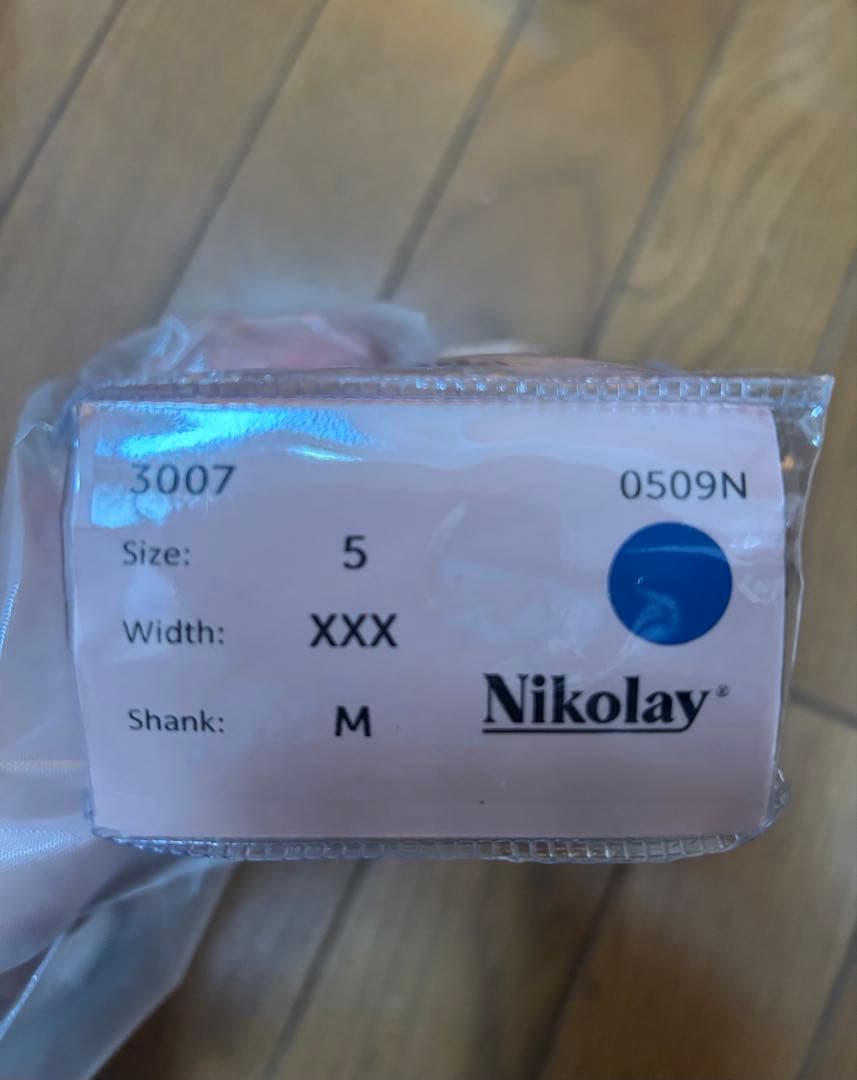 未使用Nikolay 3007 0509N サイズ5 XXX シャンクM