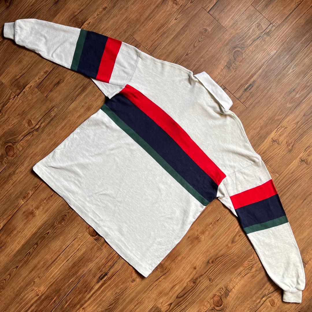 USA製！！【L.L.bean エルエルビーン】ラグビーシャツ XL 長袖