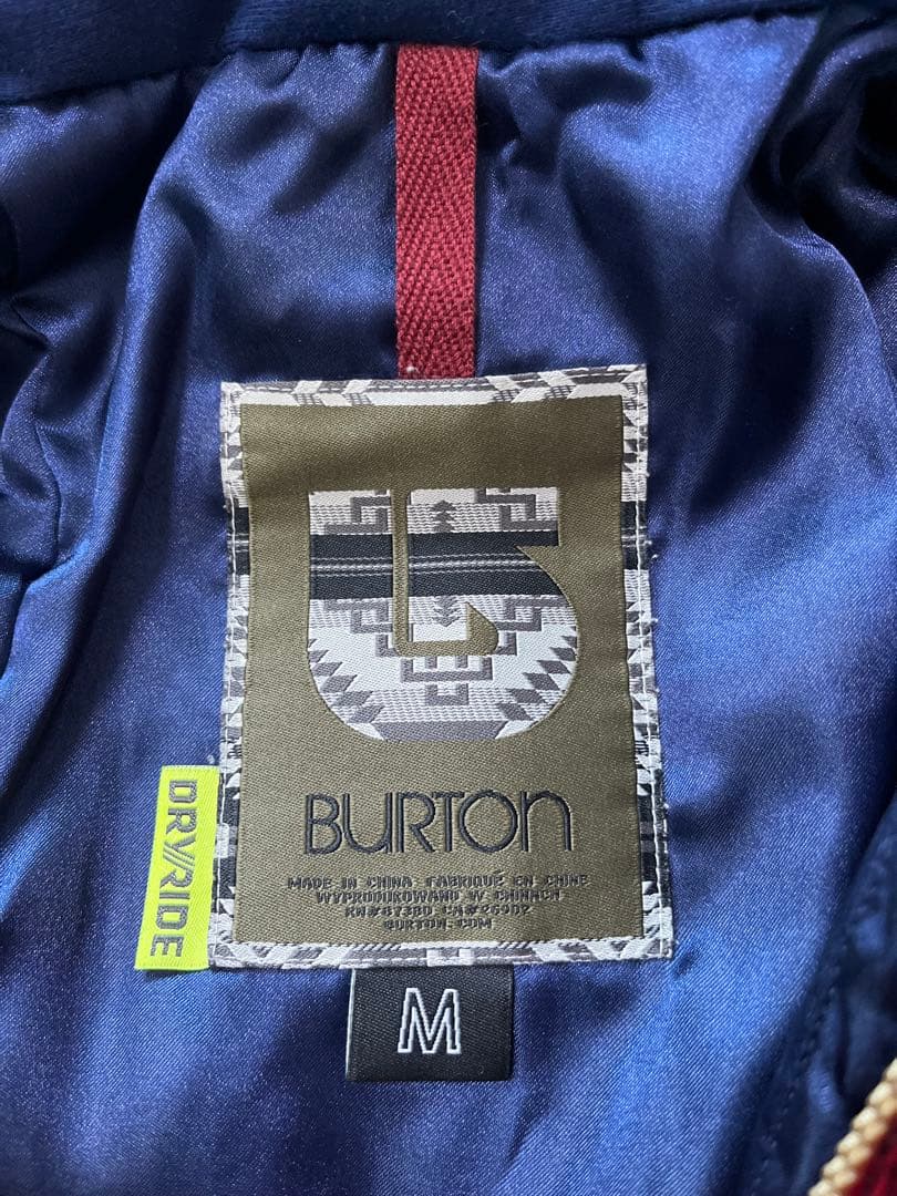 BURTON スノーボードジャケット M 赤