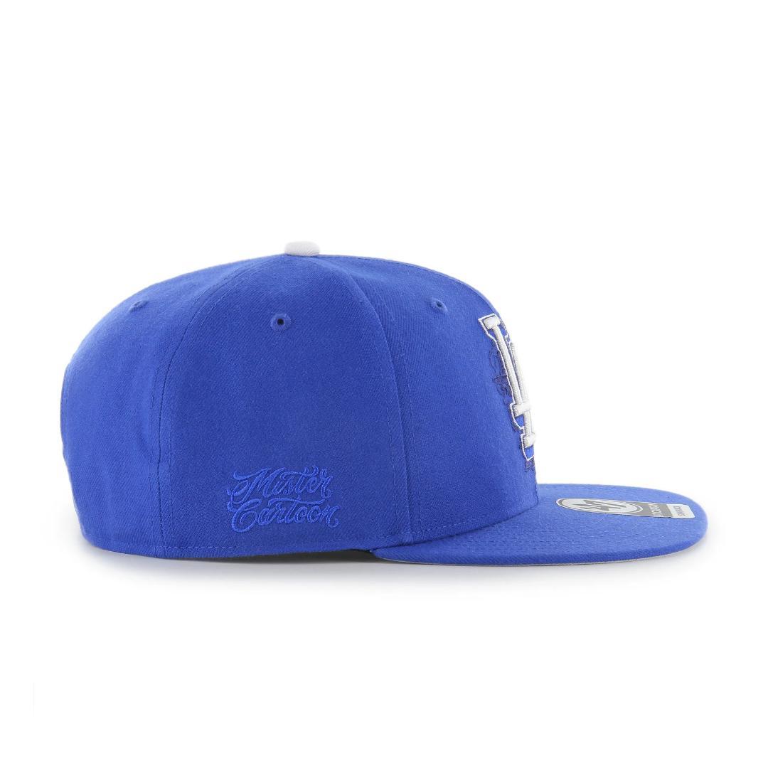 MC LA DODGERS 47 GRAFFITI CAP BLUE 帽子 青