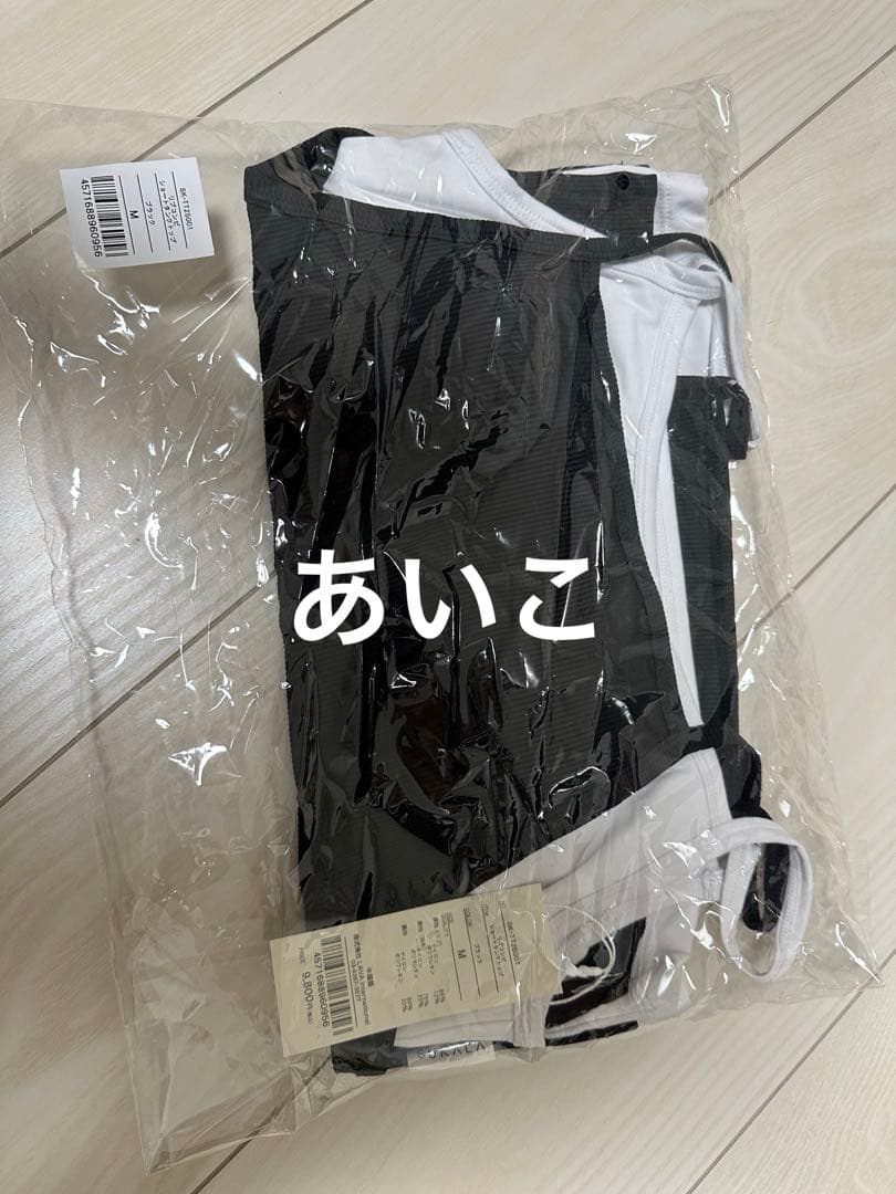 新品未使用❤️ 【SUKALA】リブコンビショートタンクトップ❤️MブラックLAVA