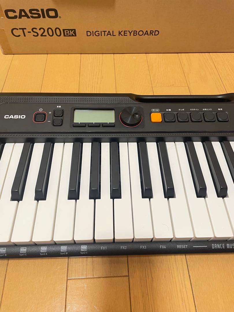 CASIO Casiotone CT-S200 61鍵 ブラック