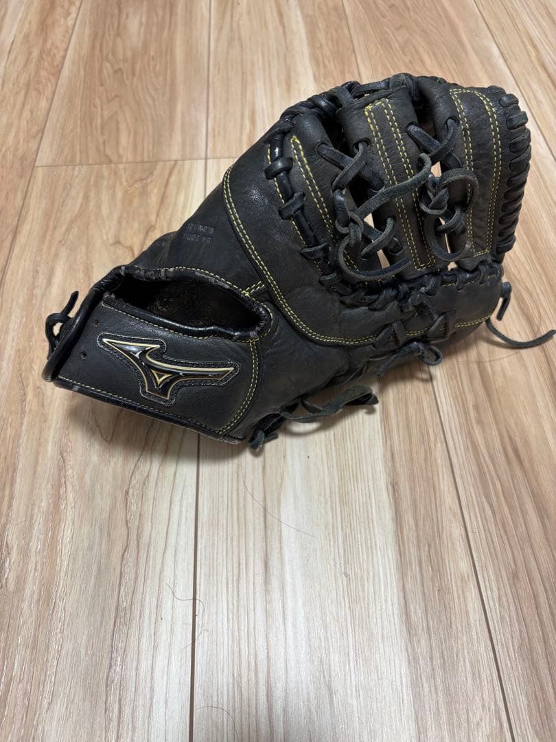 Mizuno 軟式グローブ 黒 少年用 ファーストミット