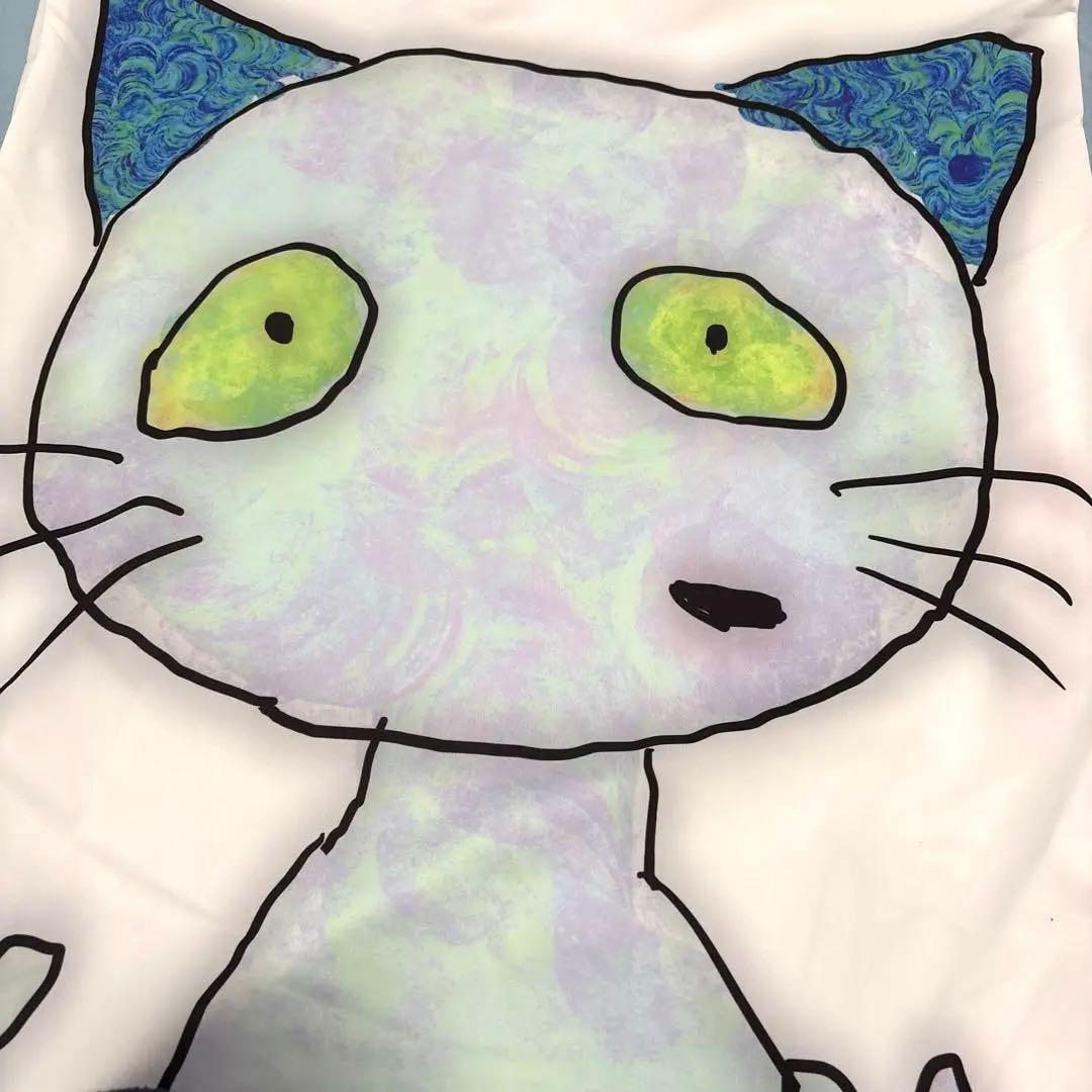 ねこのティーチくん　抱き枕カバー