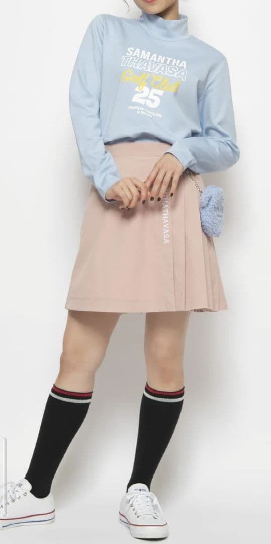 【新品】サマンサタバサ　ゴルフウェア　スカート　ポーチ付き