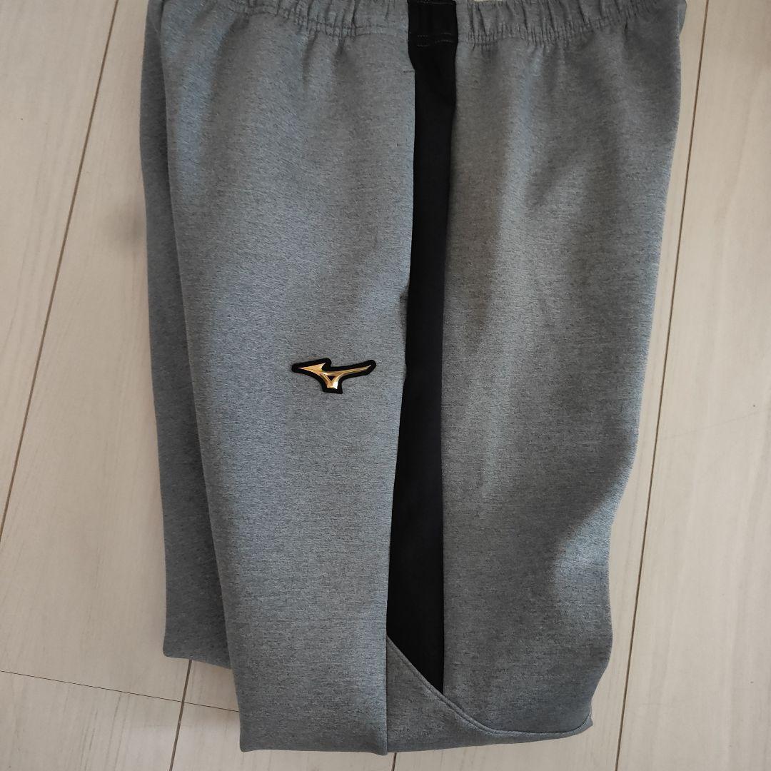Mizuno トレーニングパンツ グレー/ブラック　サイズО