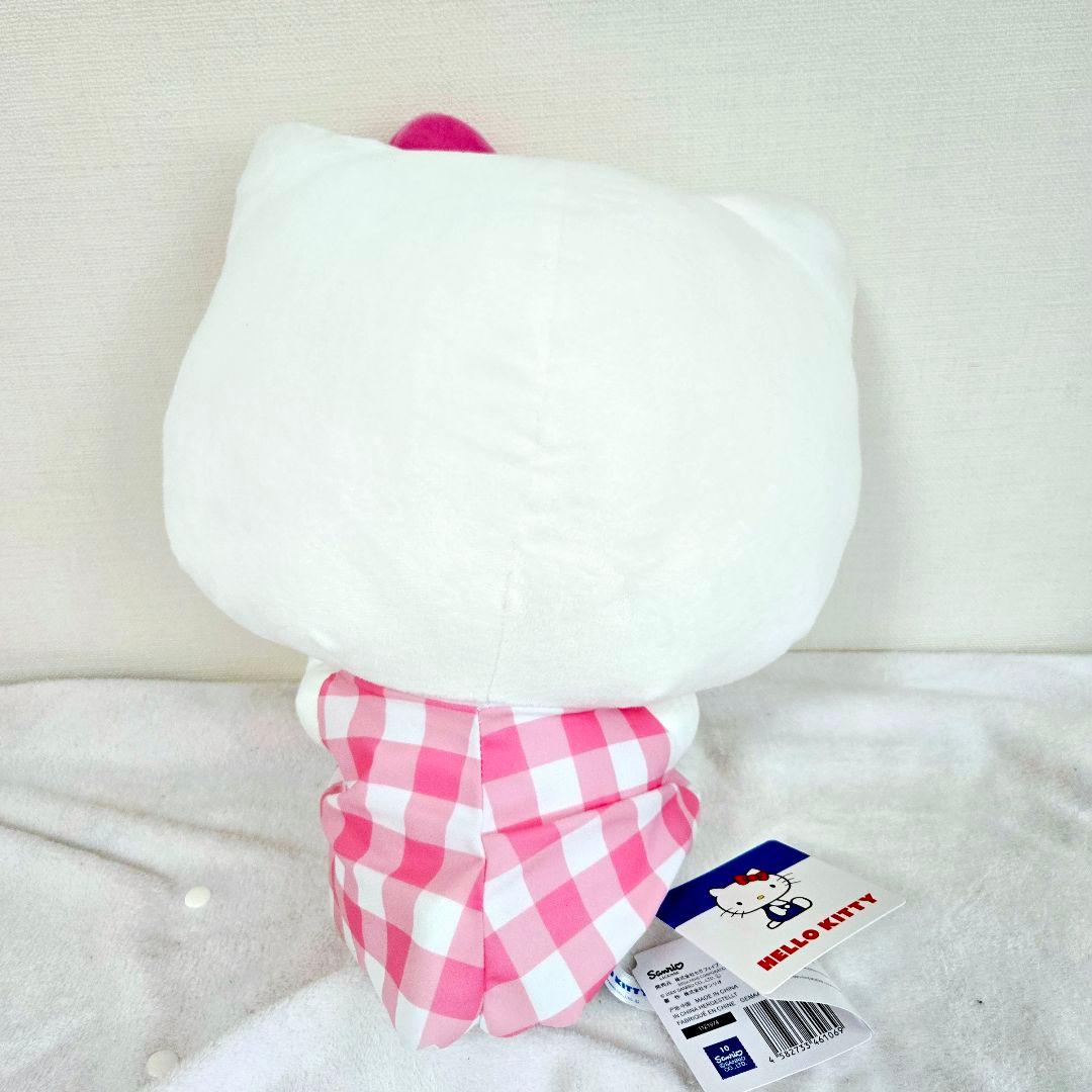 10体セット　ハローキティLLぬいぐるみピンクチェックver.　まとめ売り