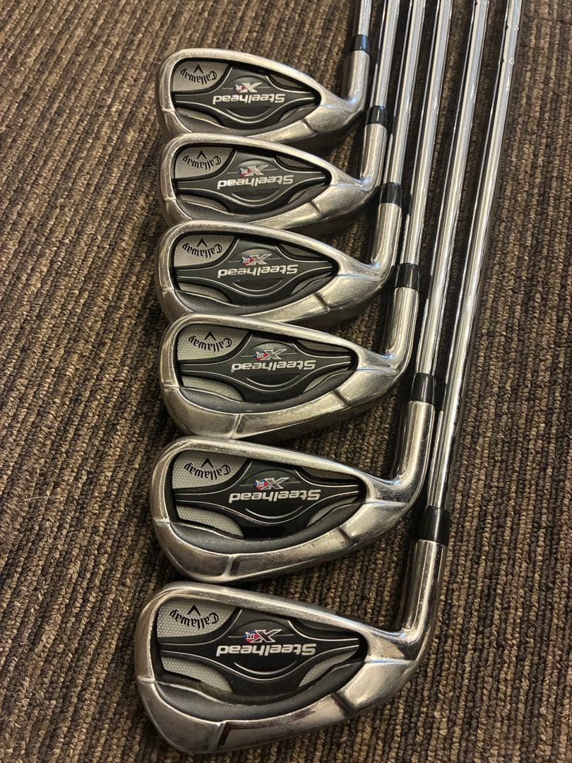 Callaway Steelhead XR アイアンセット 6本セット　レフティ