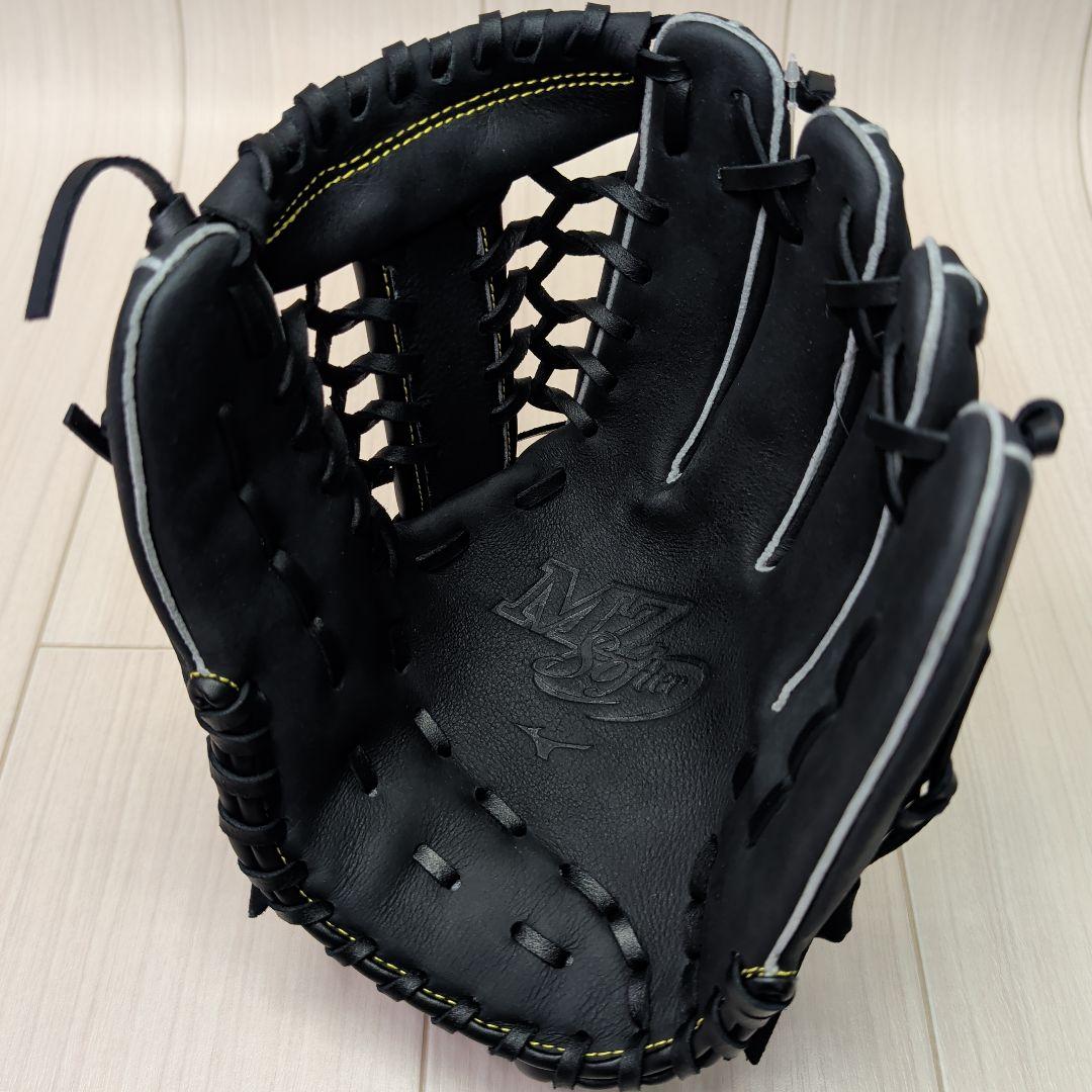ミズノ　軟式用　エムジーソフター　オールラウンド用　ブラック　右投げ　新品②