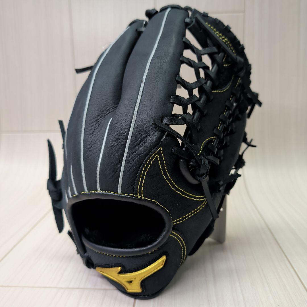 ミズノ　軟式用　エムジーソフター　オールラウンド用　ブラック　右投げ　新品②