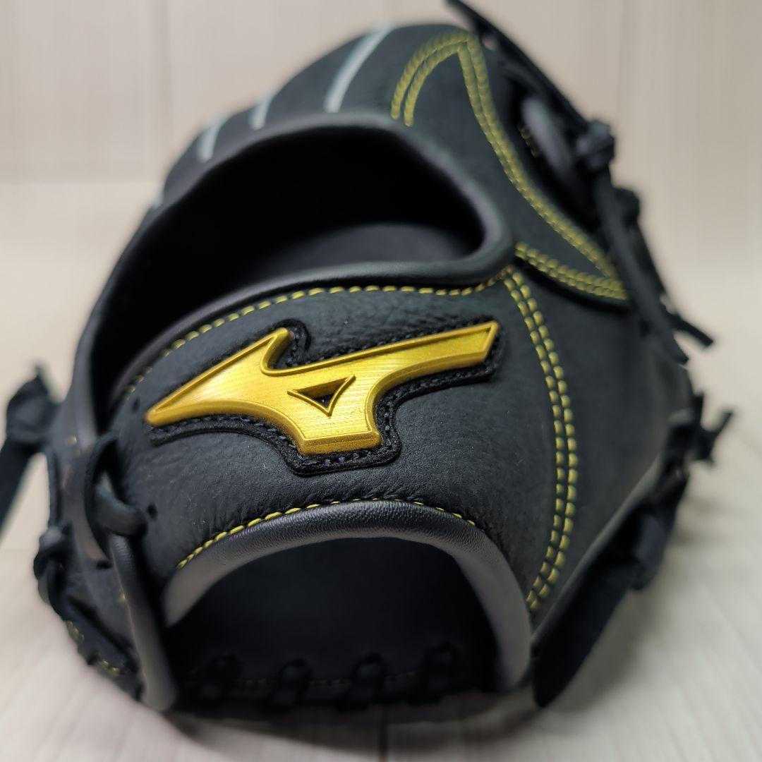 ミズノ　軟式用　エムジーソフター　オールラウンド用　ブラック　右投げ　新品②