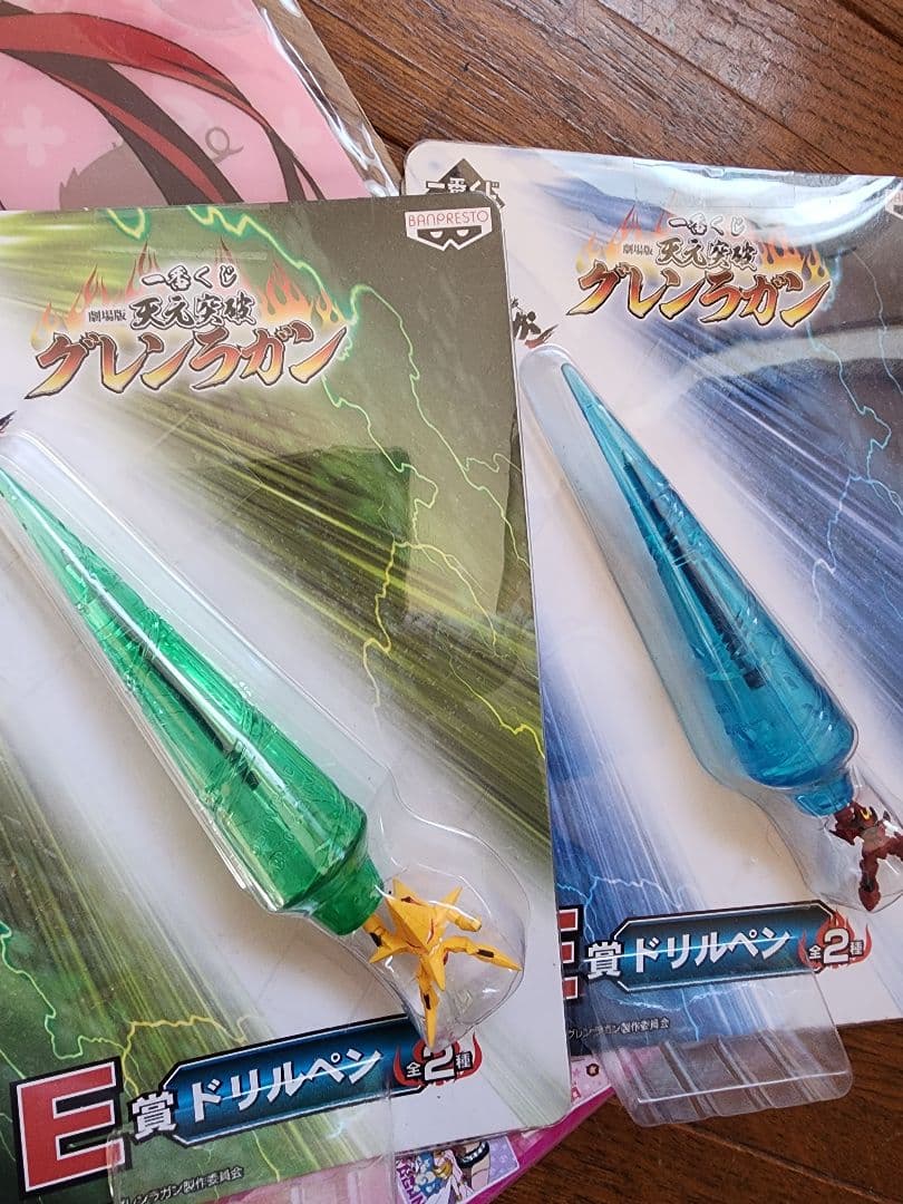 天元突破グレンラガン ギガドリルペン クリアファイル