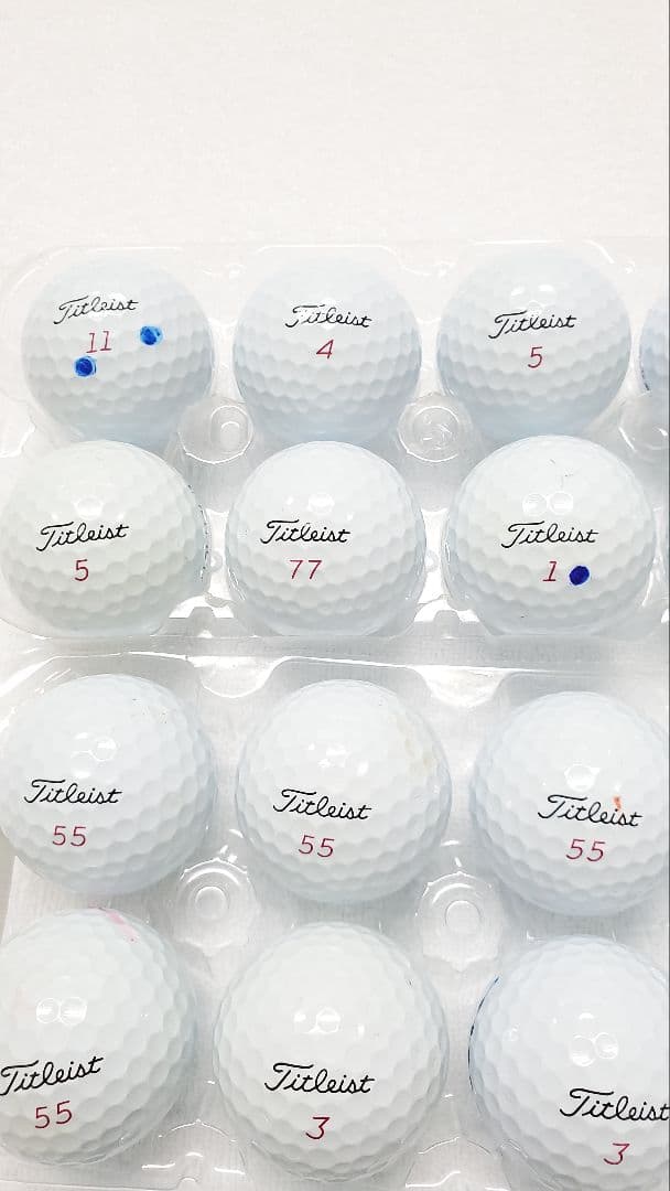 ①美品Titleist Pro V1X ロストボール 24個