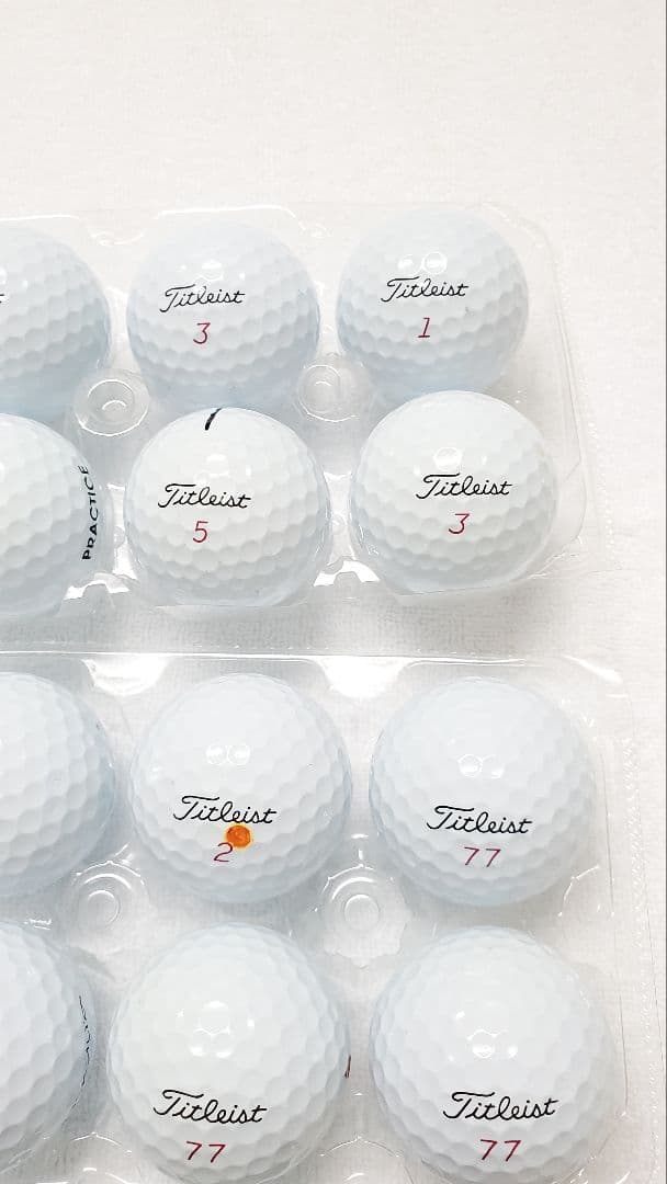①美品Titleist Pro V1X ロストボール 24個