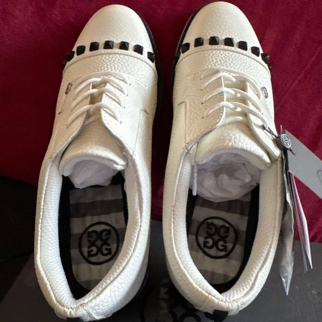 ゴルフシューズ　ジーフォア　レディース24.5㌢　CAP TOE