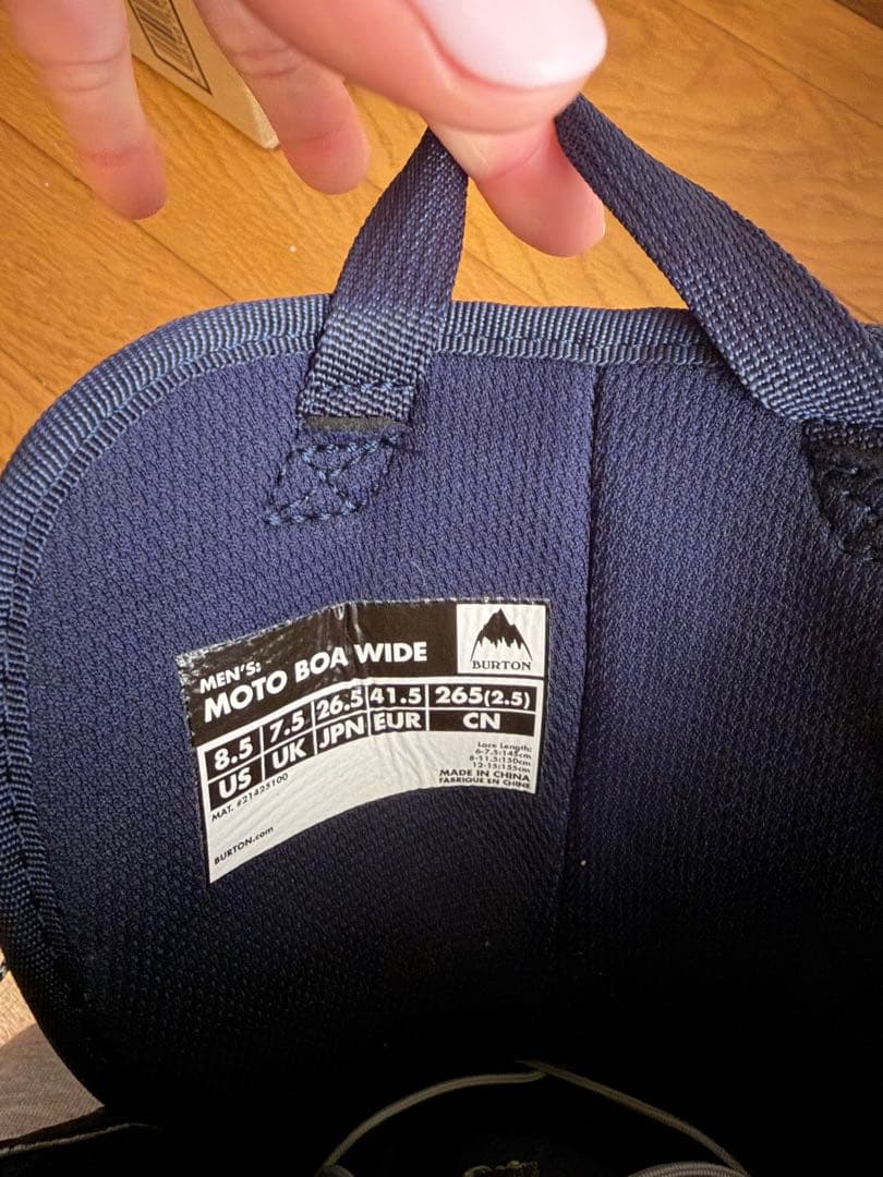 スノーボード BURTON MOTO BOA WIDE