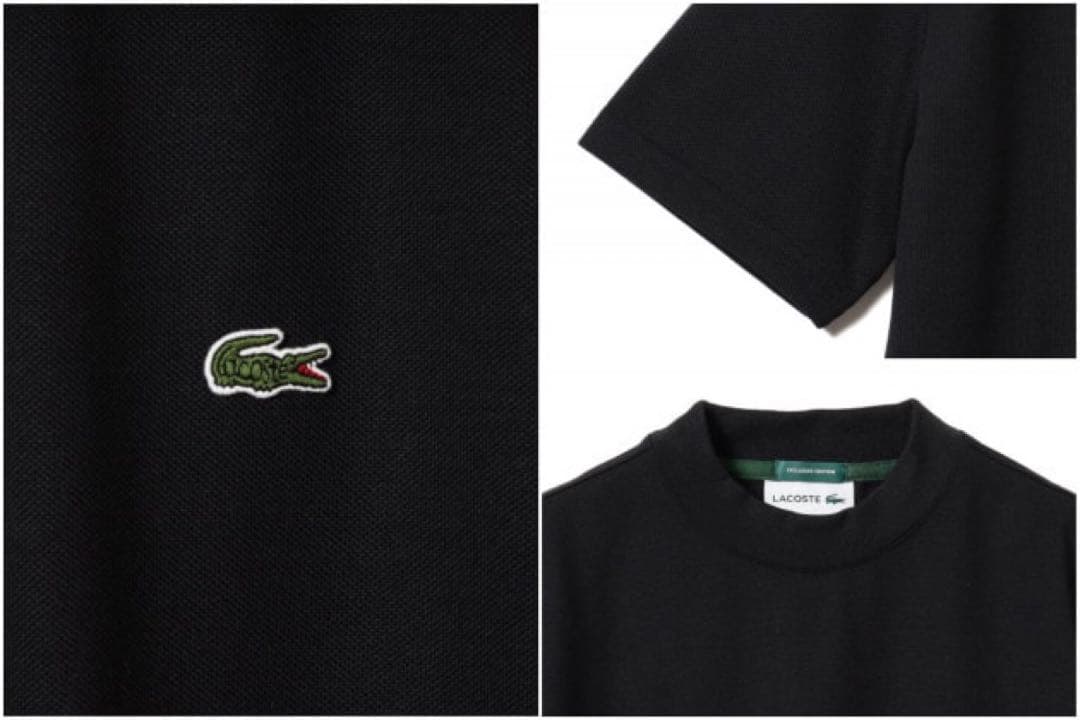 ラコステ BEAMS GOLF 別注 モックネックシャツ ゴルフ レディース