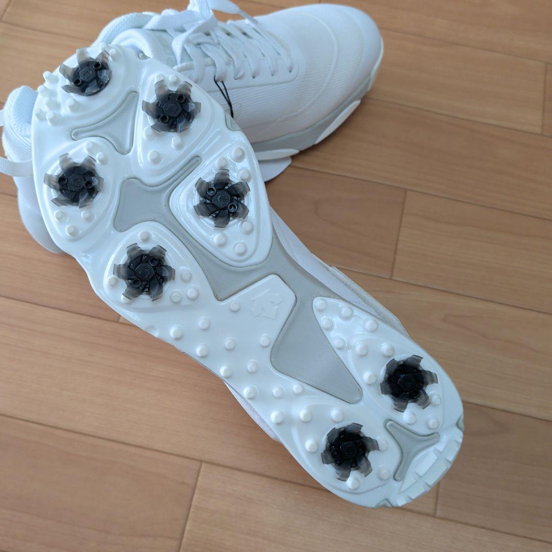 新品　デサントゴルフシューズ（白）26センチ