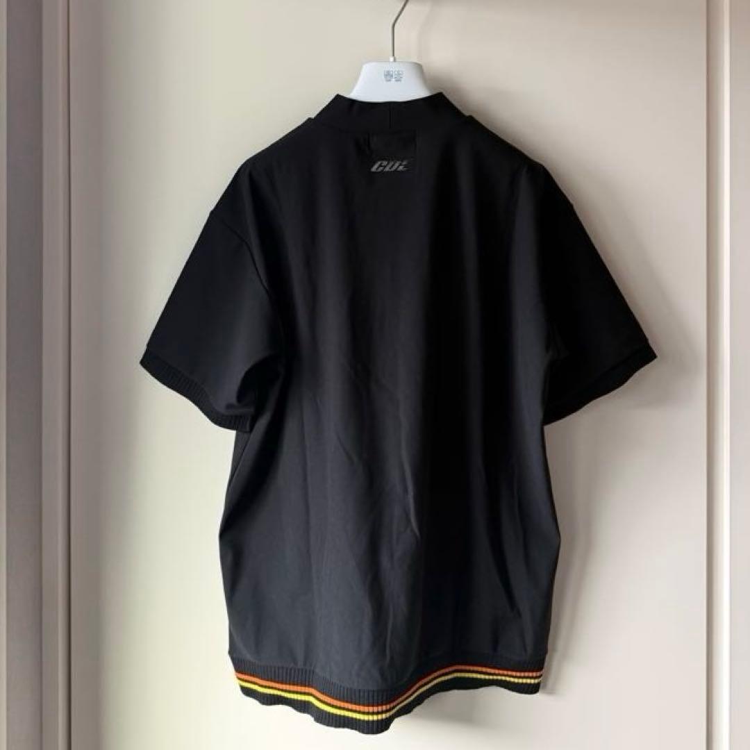 新品 ★ MARK&LONA モックネック シャツ 黒 マーク&ロナ 正規品