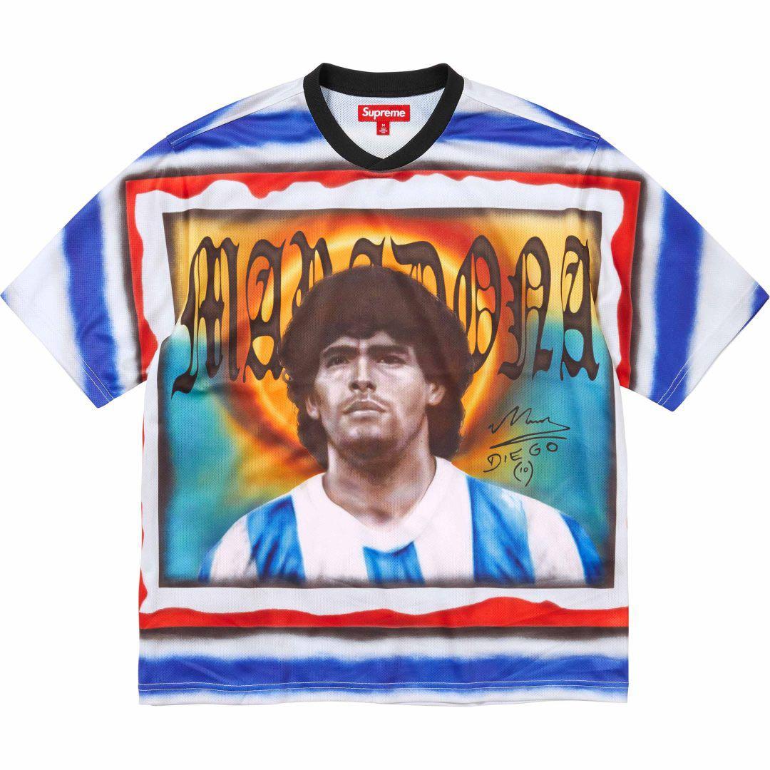 ウェア Supreme Maradona Soccer Jersey