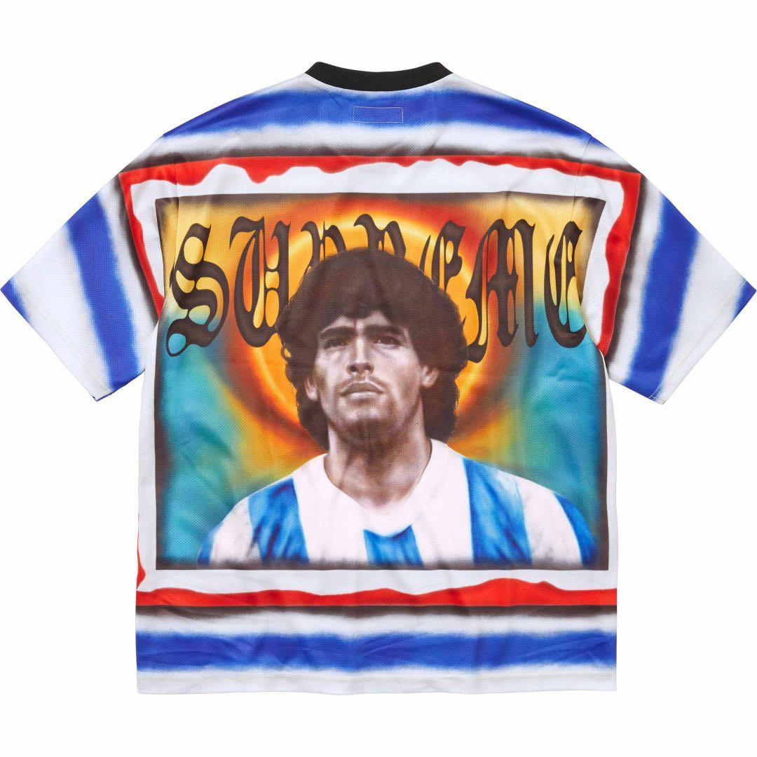 ウェア Supreme Maradona Soccer Jersey