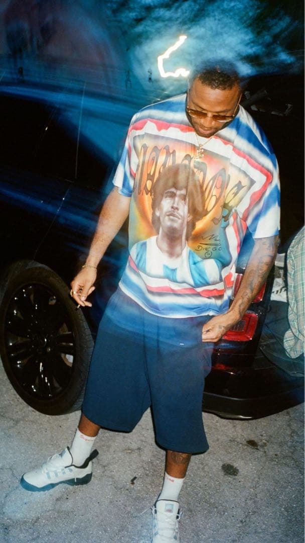 ウェア Supreme Maradona Soccer Jersey
