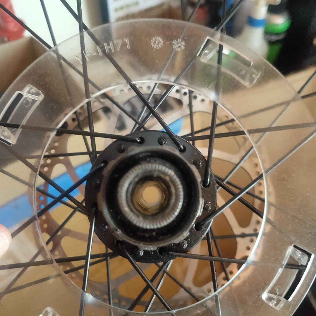 オ*！様 WTB ディスクローター付 完組ホイール 前後セット stx i23