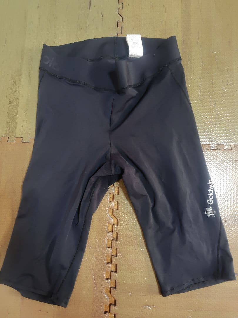 一回のみ使用★c3fit 高機能コンプレッション ハーフタイツ　XL