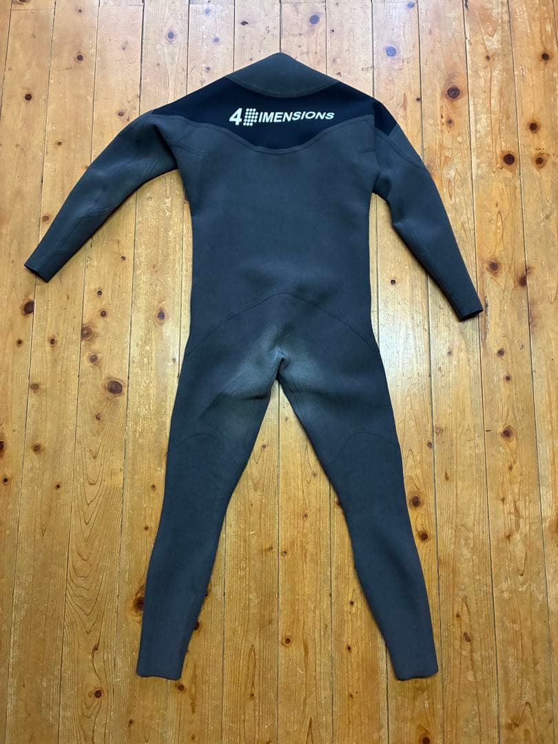 4D ウエットスーツ　フルスーツオール1mm XL Wetsuit