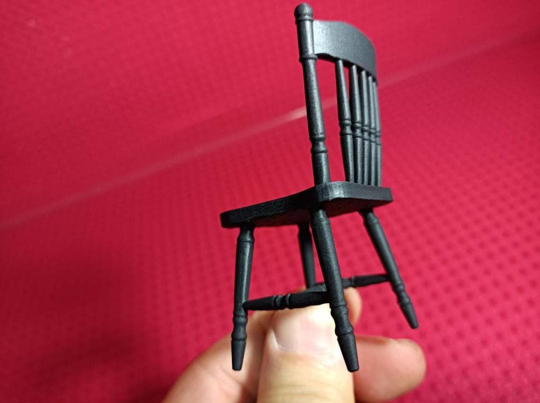 椅子4脚セット　完全オリジナル品　1/12スケール　チェア　Figma　フィグマ