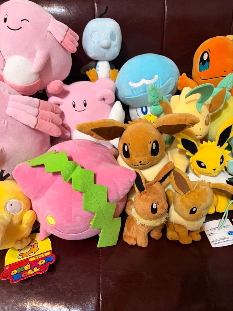 ポケモンぬいぐるみまとめ22点/タグ付き未使用品多数、人気ポケモン多数