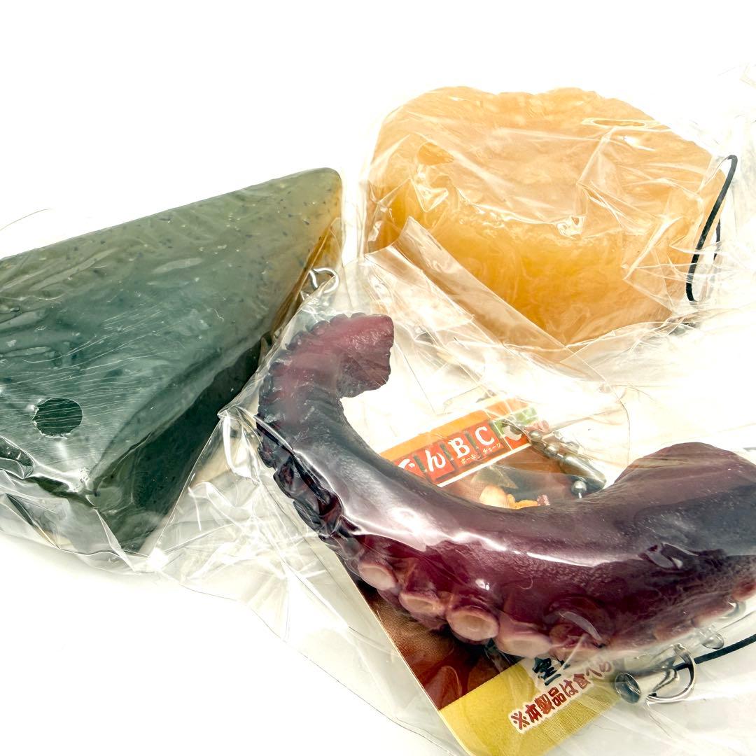 おでん キーホルダー 10点セット 未使用品｜リアル 食品サンプル ストラップ