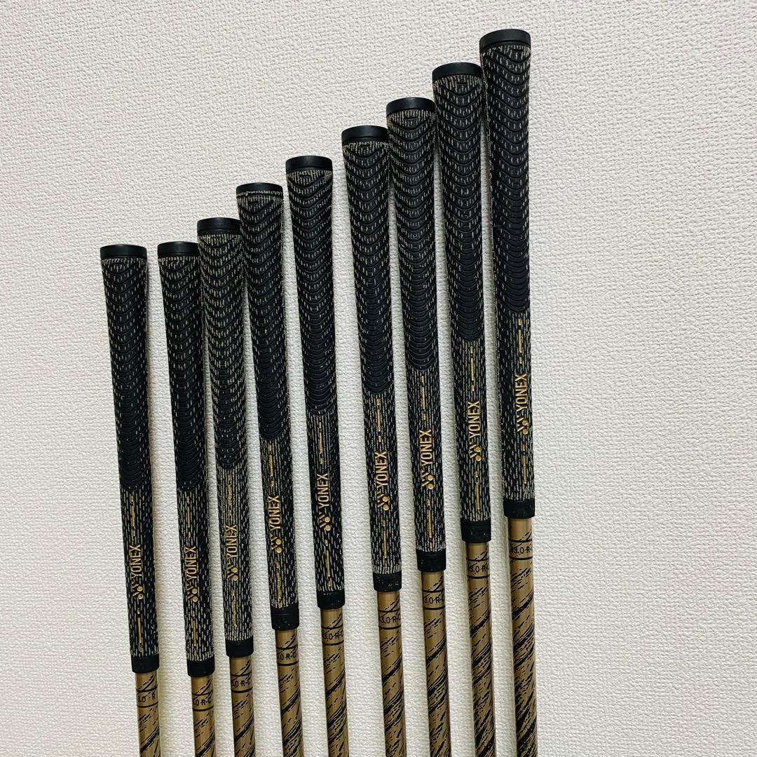 YONEX CavityCarbonn アイアン　９本セット