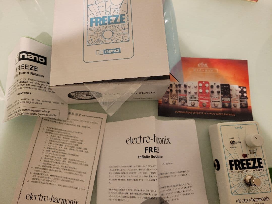 ギター electro-harmonix FREEZE Sound Retainer